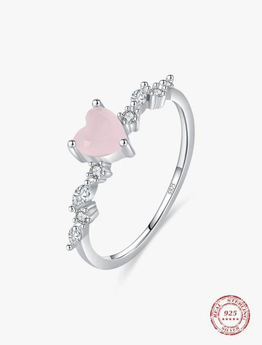 PINK HEART RING