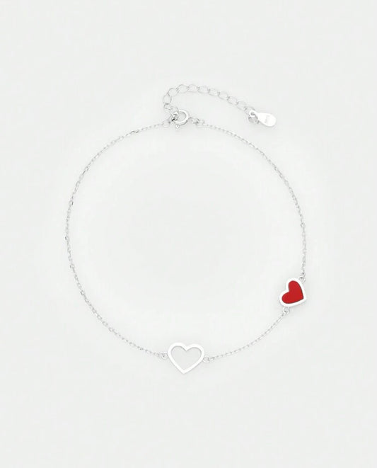 RED HEART ANKLET